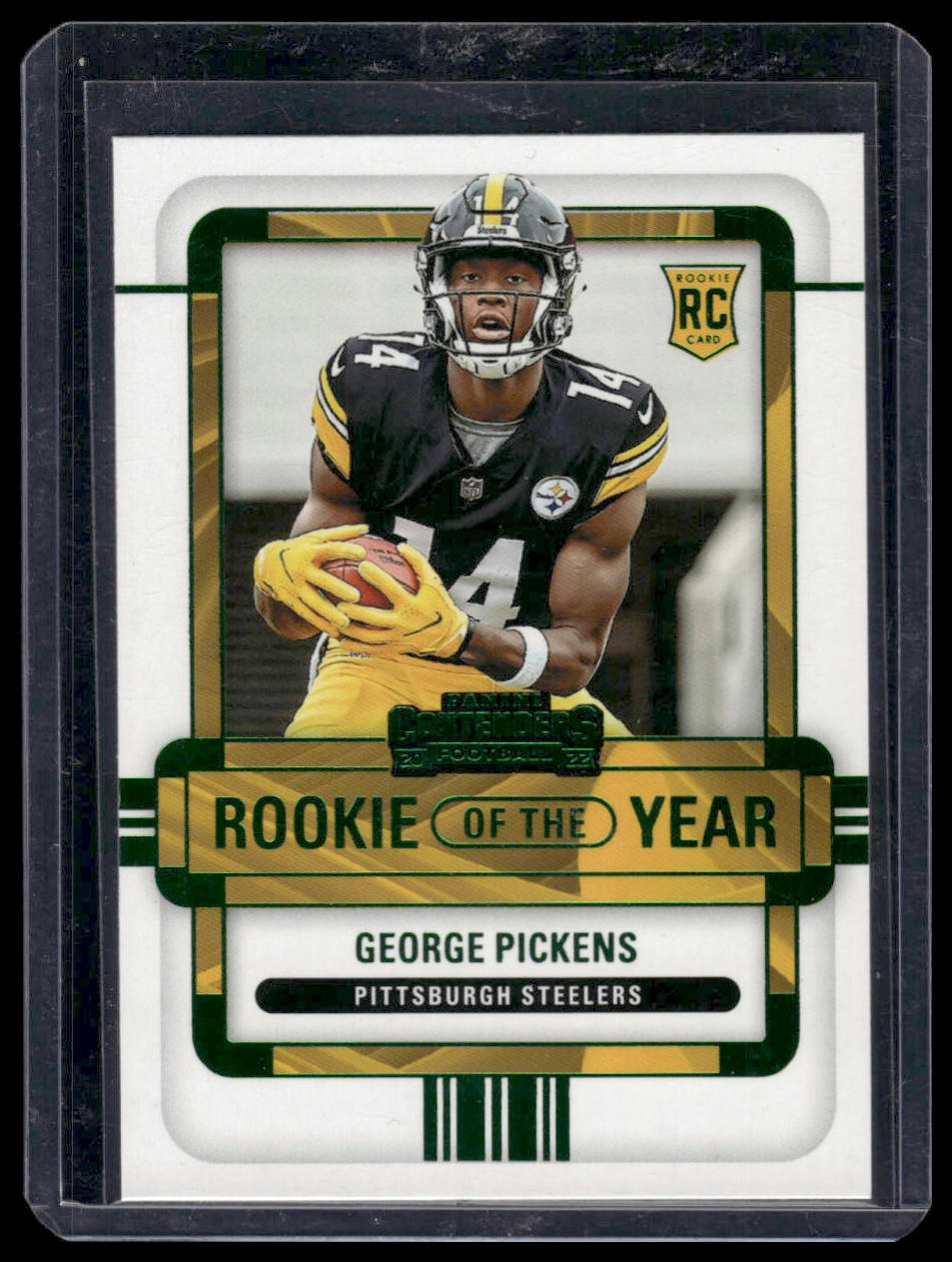 2022 Panini Contenders #ROY-GPI George Pickens Rookie of the Year Contenders