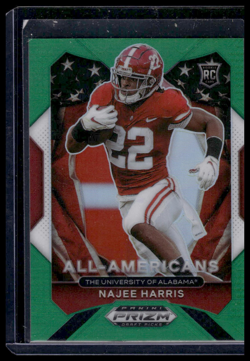 2021 Panini Prizm Draft Picks Collegiate #193 Najee Harris Green