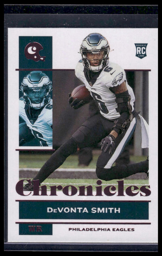 2021 Panini Chronicles #72 DeVonta Smith Pink
