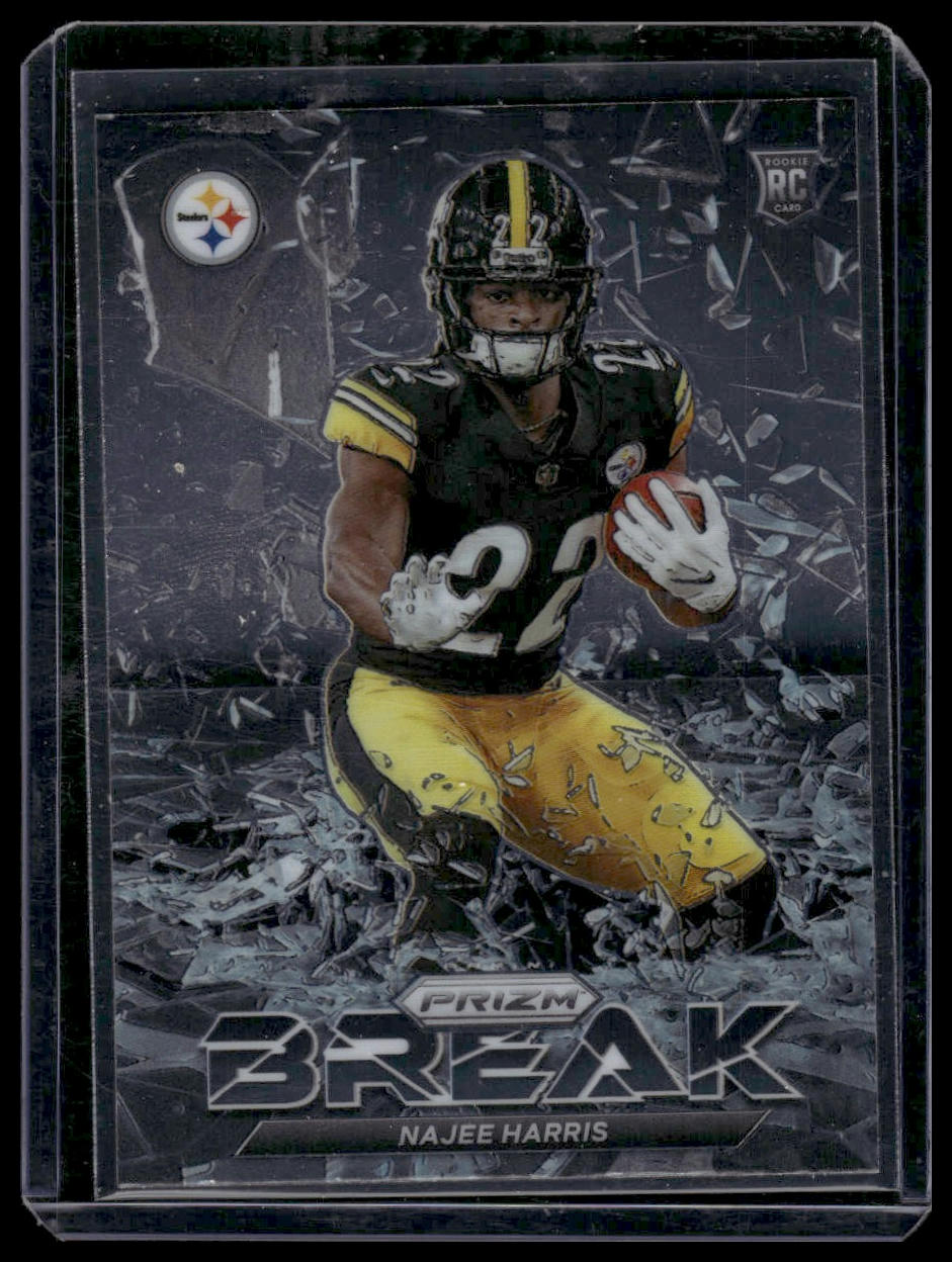 2021 Panini Prizm #PB-9 Najee Harris Prizm Break Prizms No Huddle
