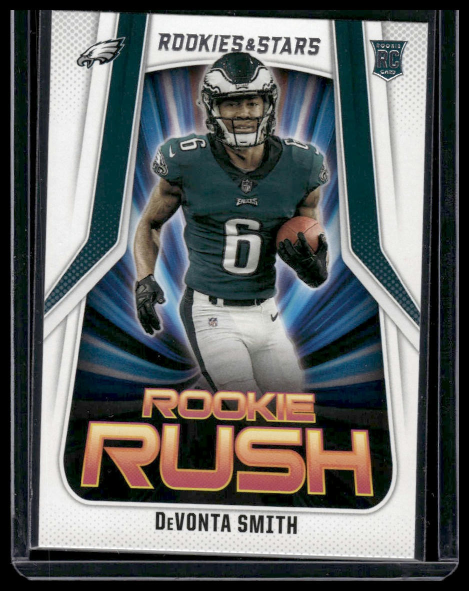 2021 Panini Rookies & Stars #RR-6 DeVonta Smith Rookie Rush