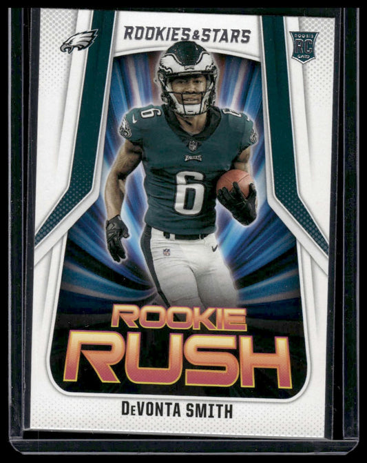 2021 Panini Rookies & Stars #RR-6 DeVonta Smith Rookie Rush