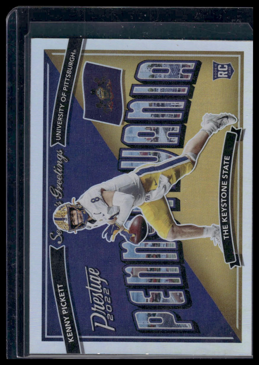 2022 Panini Prestige #SG-1 Kenny Pickett Seasons Greetings