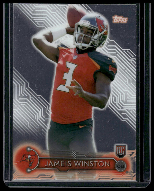 2015 Topps #1 Jameis Winston Holiday Mega Football