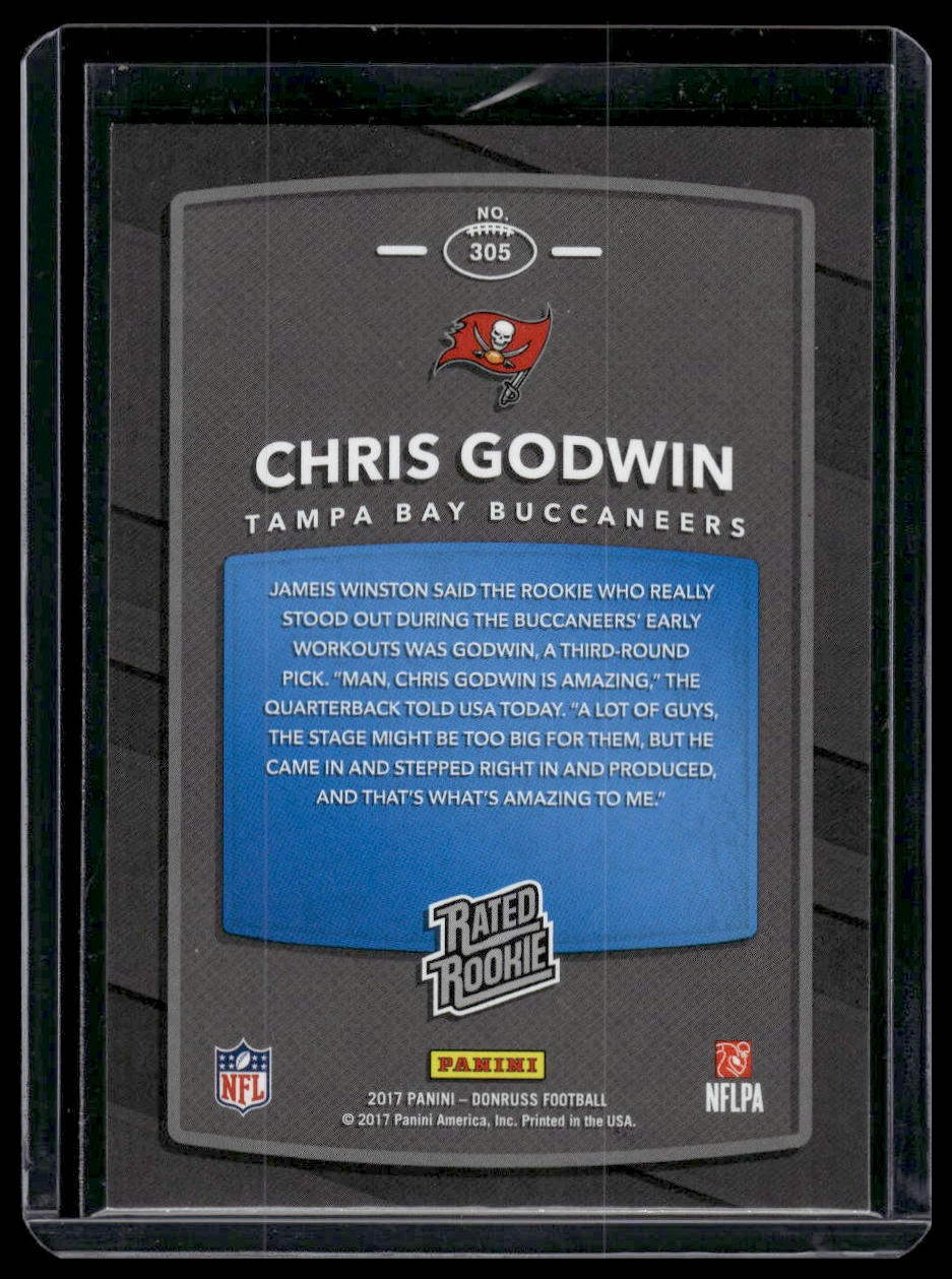2017 Donruss #305 Chris Godwin