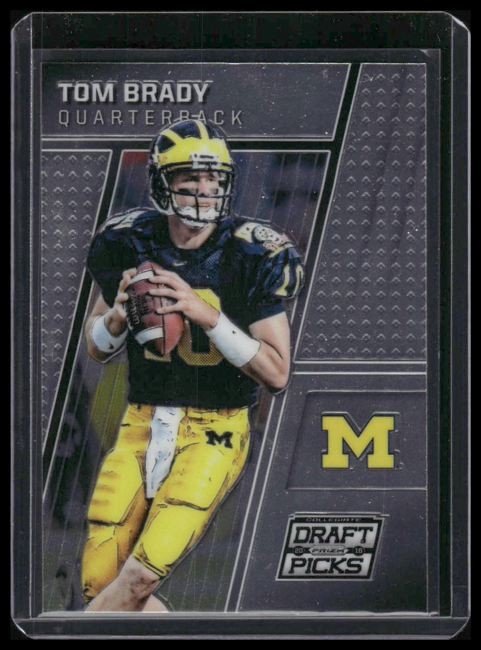 2016 Panini Prizm Collegiate Draft Picks #95 Tom Brady