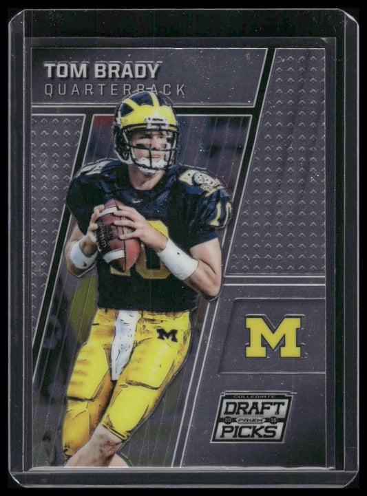 2016 Panini Prizm Collegiate Draft Picks #95 Tom Brady