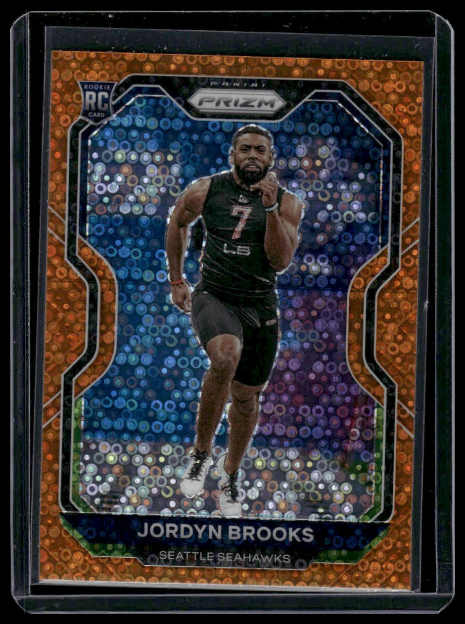 2020 Panini Prizm #388 Jordyn Brooks Prizm Disco