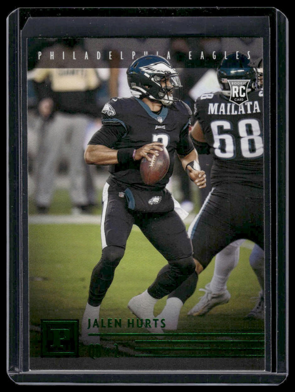 2020 Panini Chronicles #PA-5 Jalen Hurts Panini Green