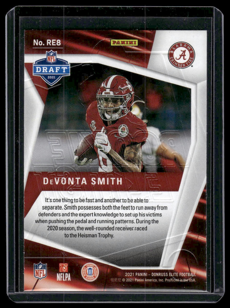 2021 Donruss Elite #RE8 DeVonta Smith Rookie Elitist