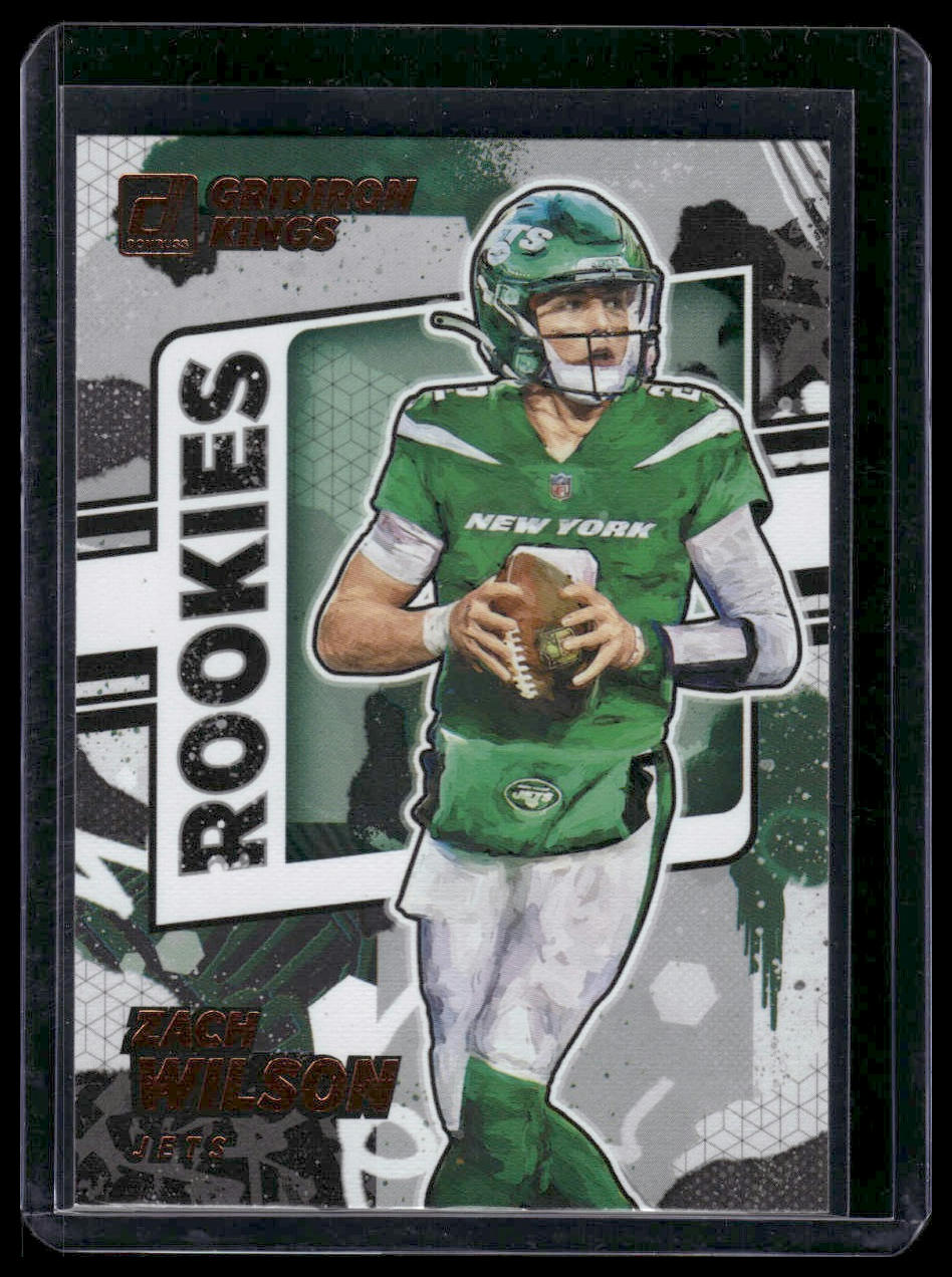 2021 Donruss Optic #RGK-2 Zach Wilson Rookie Gridiron Kings