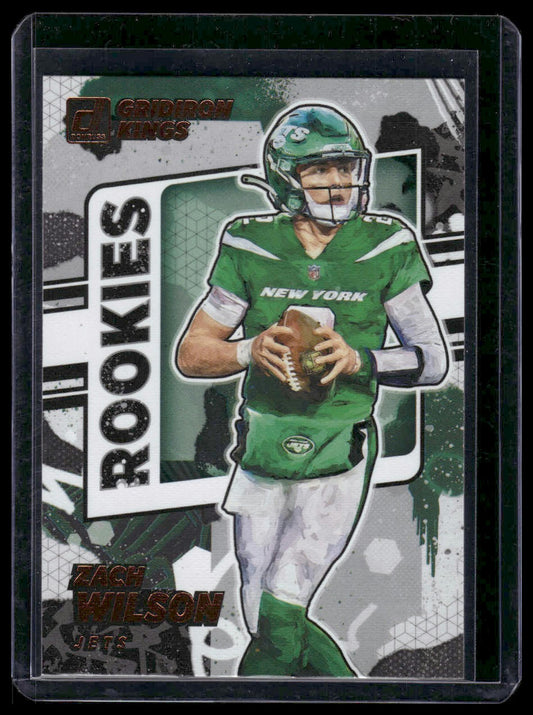 2021 Donruss Optic #RGK-2 Zach Wilson Rookie Gridiron Kings