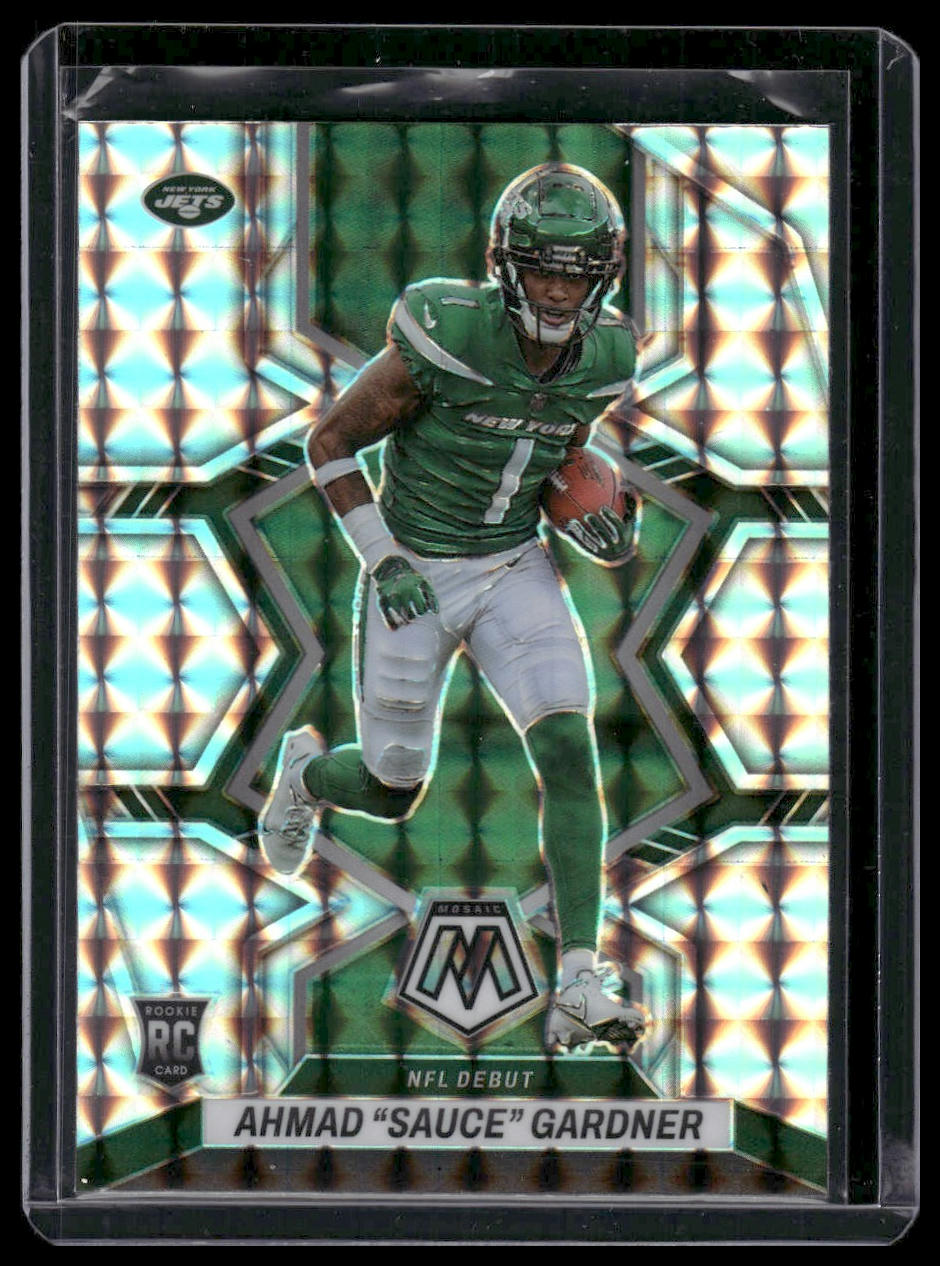2022 Panini Mosaic #289 Ahmad "Sauce" Gardner Mosaic