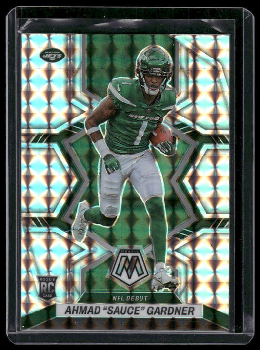 2022 Panini Mosaic #289 Ahmad "Sauce" Gardner Mosaic