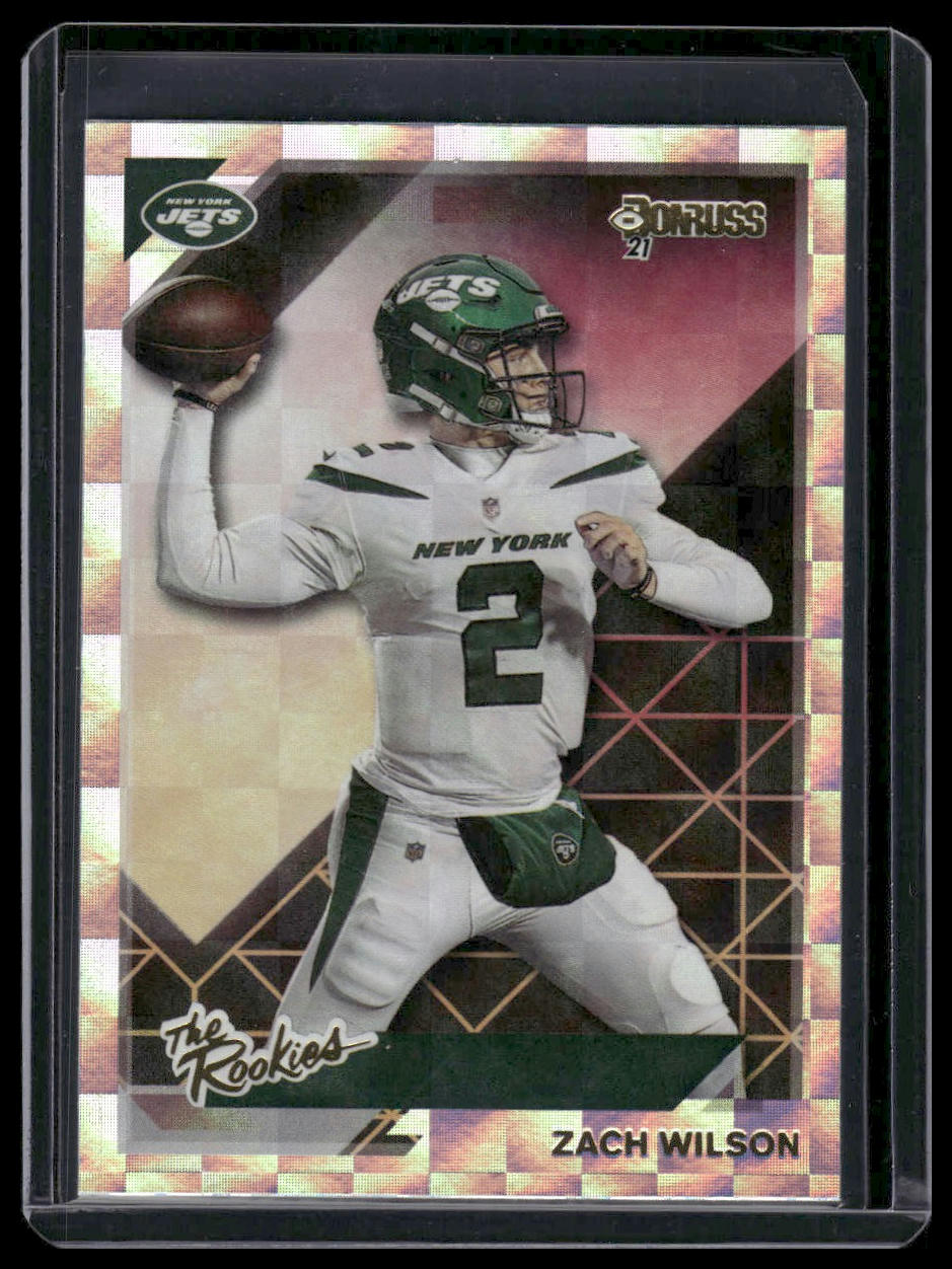2021 Donruss #TR-ZWI Zach Wilson The Rookies