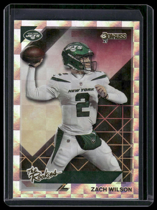 2021 Donruss #TR-ZWI Zach Wilson The Rookies