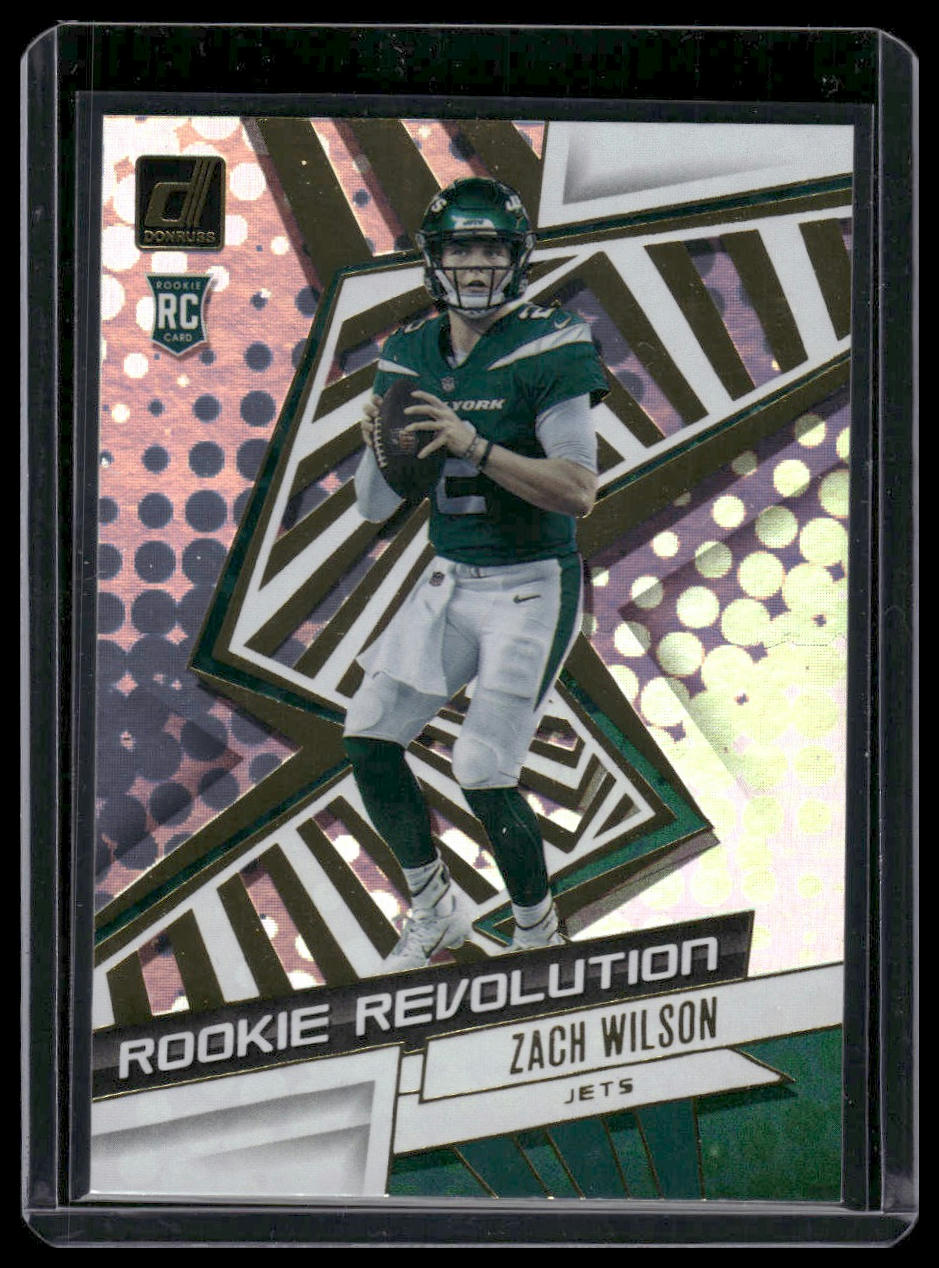 2021 Donruss #REV-ZWI Zach Wilson Rookie Revolution