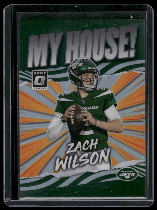2021 Donruss Optic #MH-2 Zach Wilson My House!