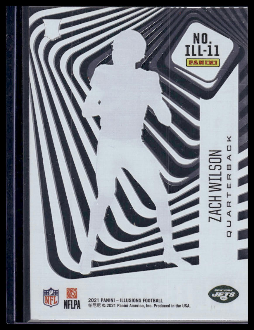 2021 Panini Illusions #ILL-11 Zach Wilson Illusionists