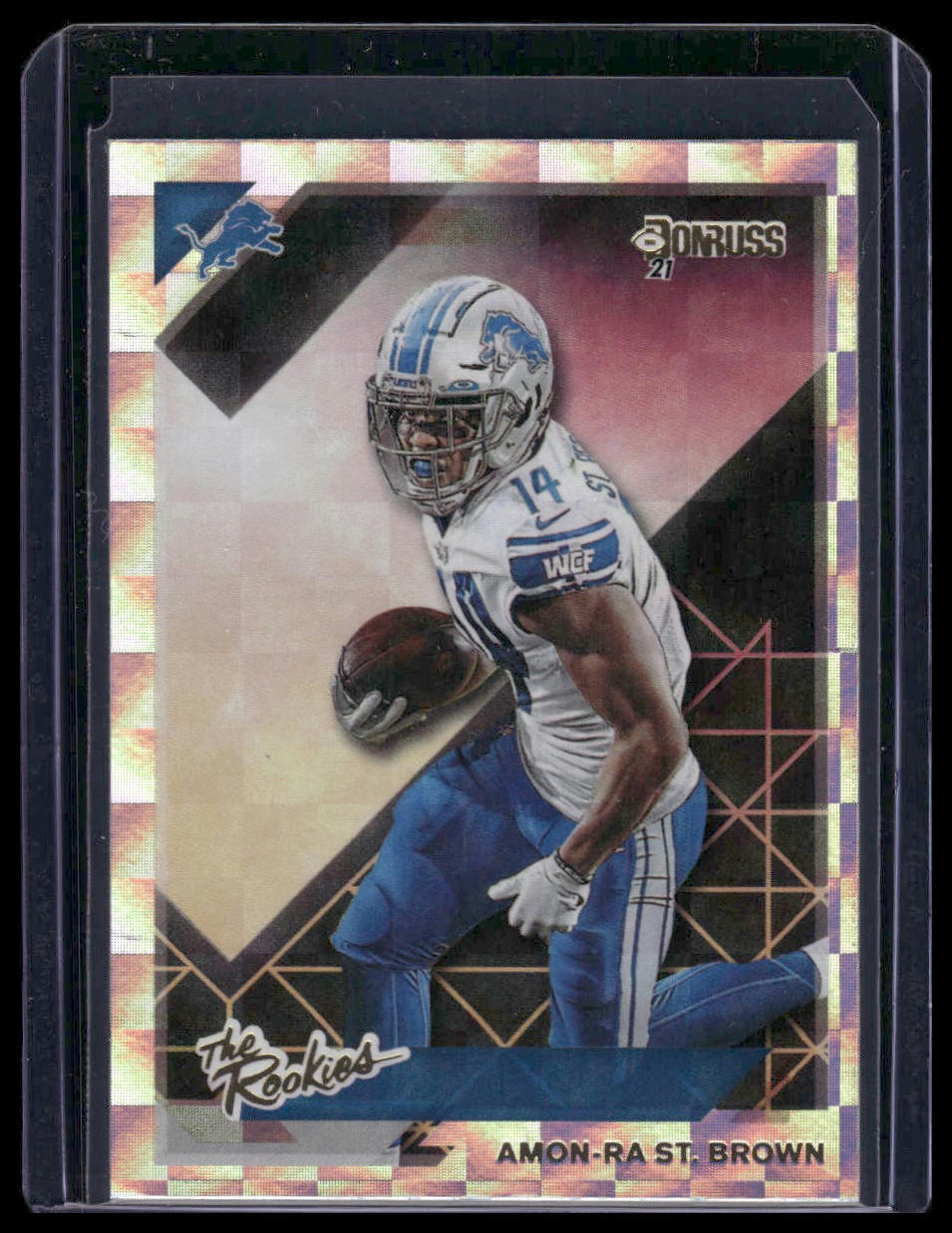 2021 Donruss #TR-ASB Amon-Ra St. Brown The Rookies