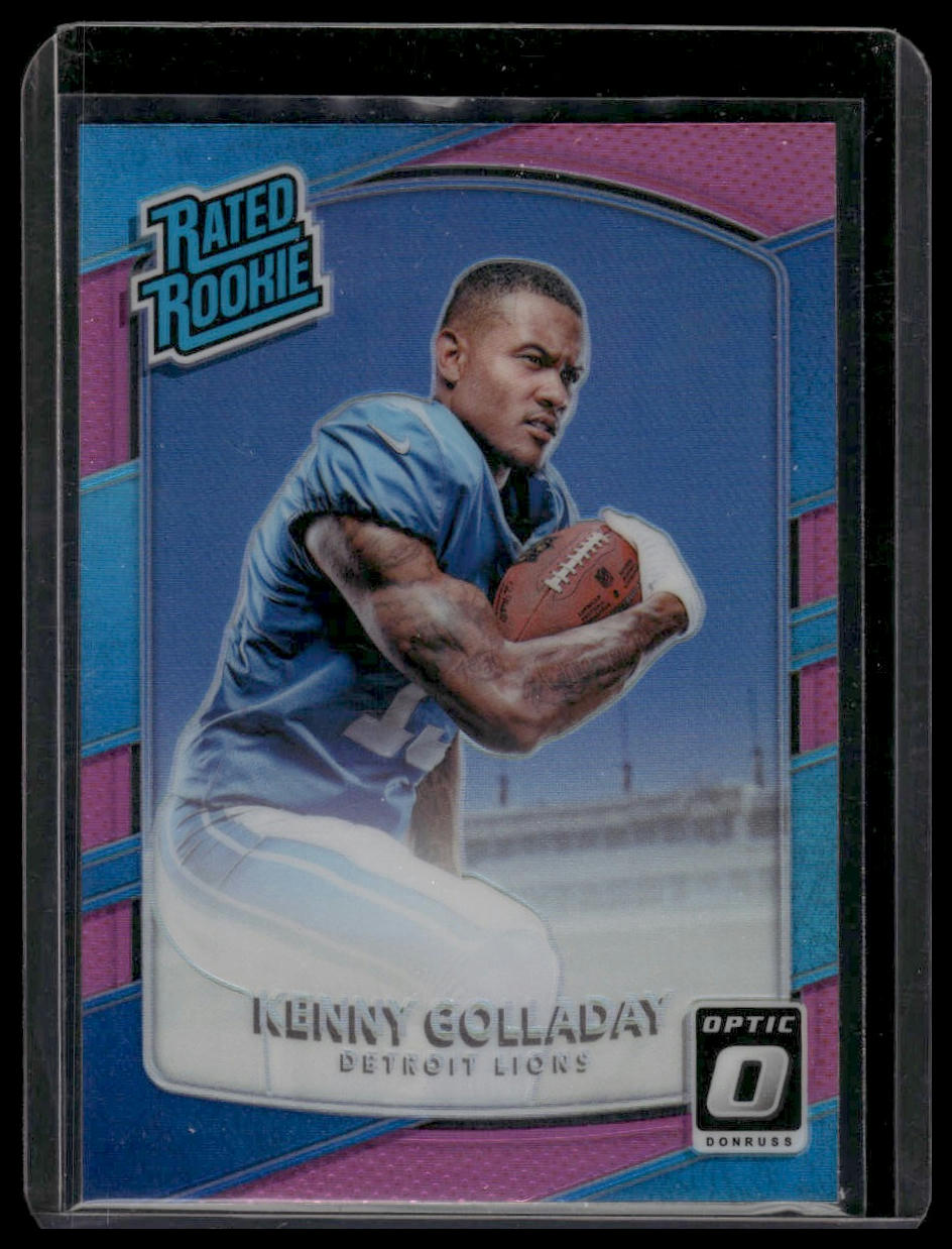 2017 Donruss Optic #175 Kenny Golladay Pink