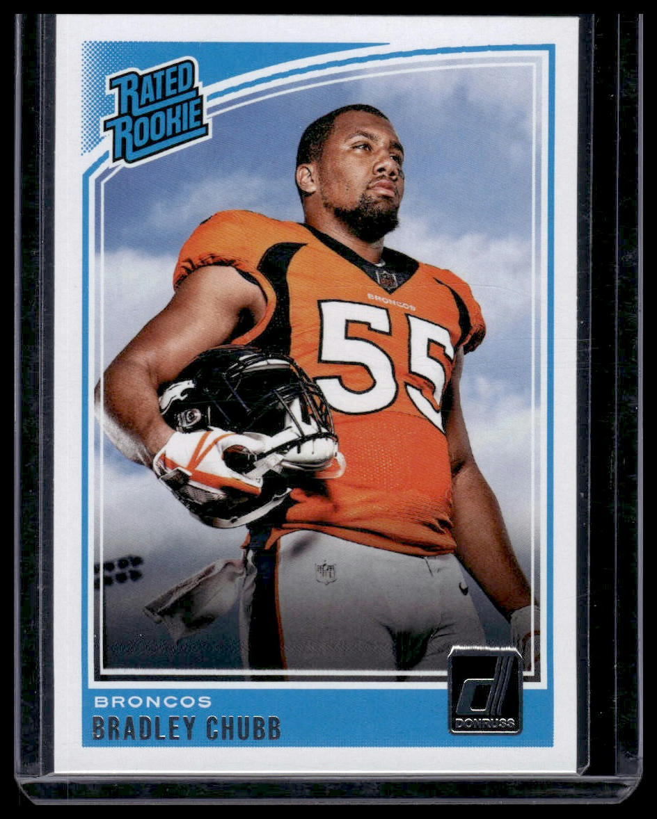 2018 Donruss #319 Bradley Chubb