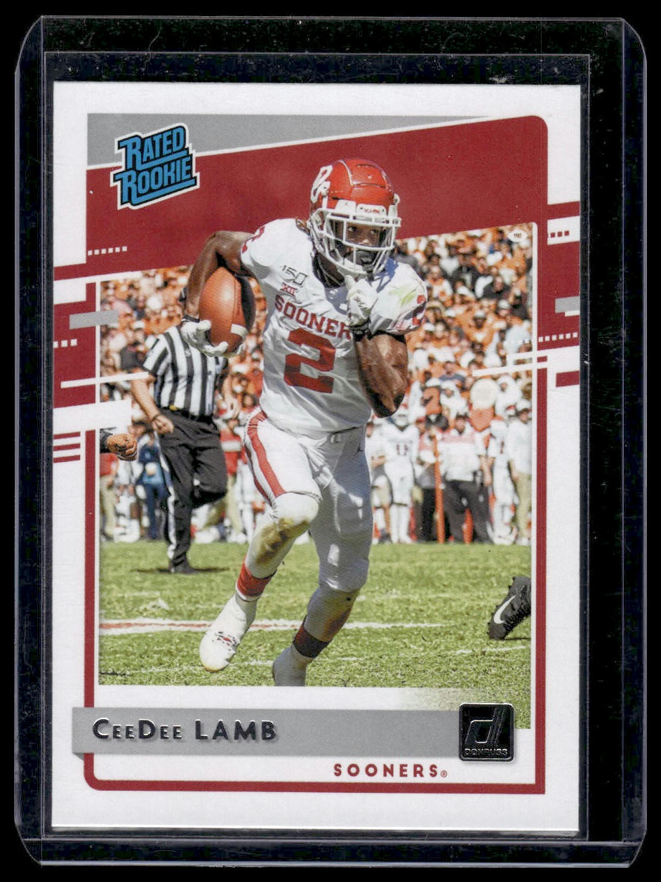 2020 Panini Chronicles Draft Picks #5 CeeDee Lamb Rated Rookies Draft Picks