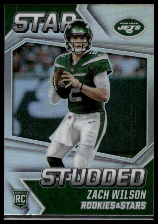 2021 Panini Rookies & Stars #SS-22 Zach Wilson Star Studded Silver