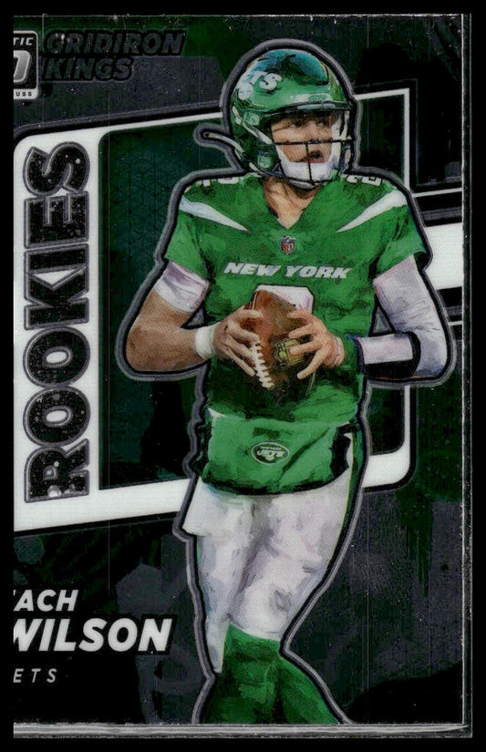2021 Donruss Optic #RGK-2 Zach Wilson Rookie Gridiron Kings