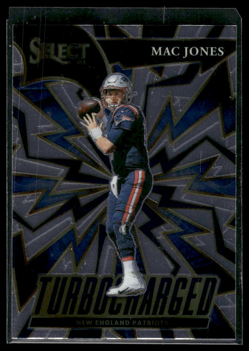 2021 Panini Select #TUR-5 Mac Jones Turbocharged