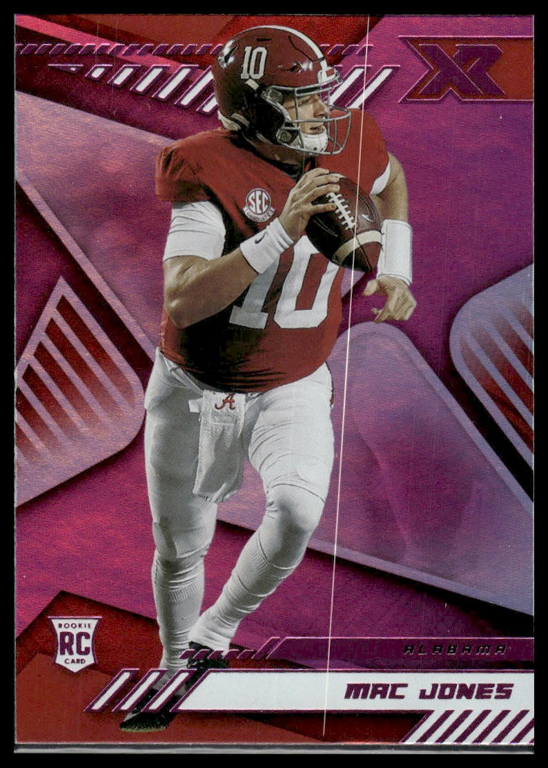 2021 Panini Chronicles Draft Picks #187 Mac Jones Pink