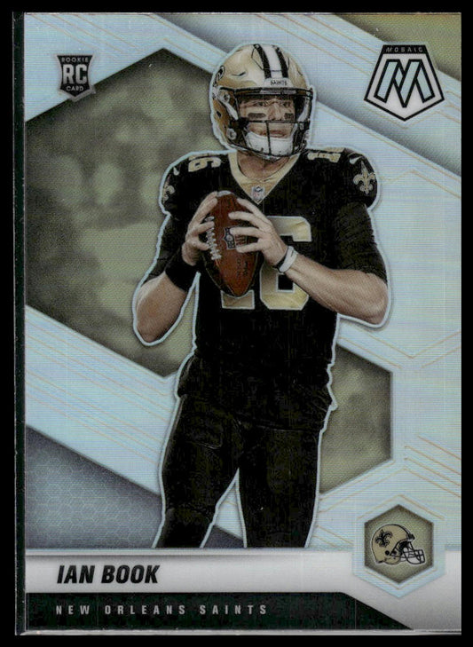 2021 Panini Mosaic #327-V Ian Book Rookie Variations Silver