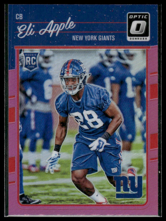 2016 Donruss Optic #133 Eli Apple Pink