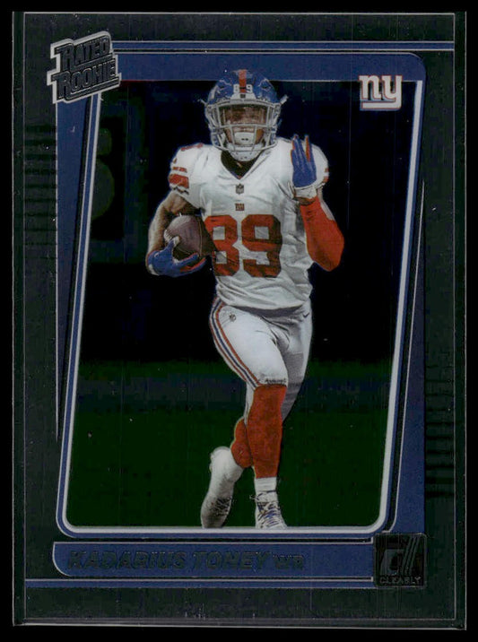 2021 Clearly Donruss #65 Kadarius Toney