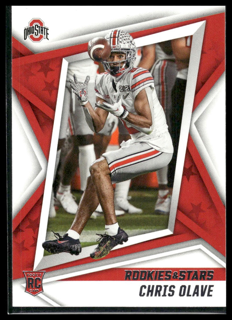 2022 Panini Chronicles Draft Picks #10 Chris Olave Rookies and Stars