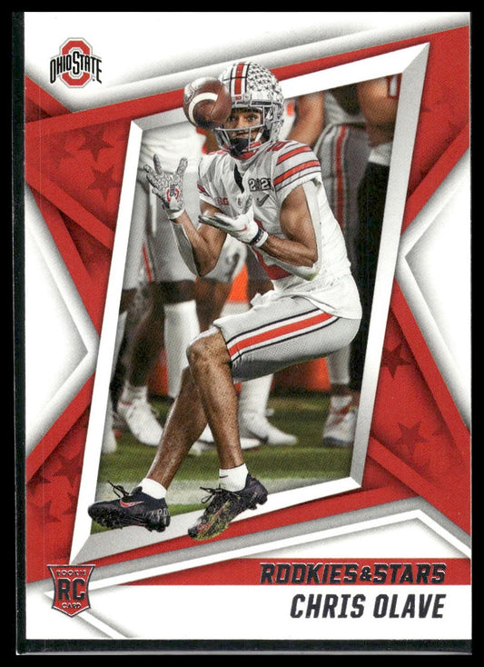 2022 Panini Chronicles Draft Picks #10 Chris Olave Rookies and Stars