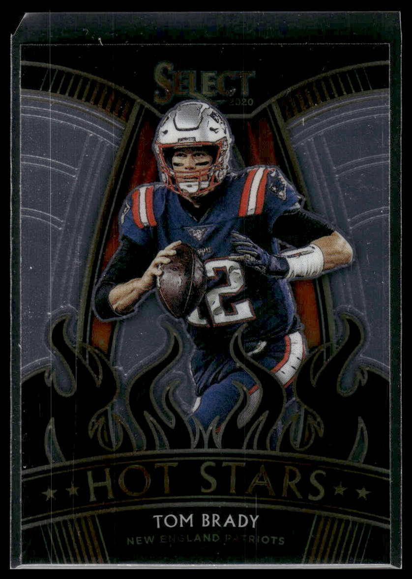 2020 Panini Select #HS2 Tom Brady Hot Stars