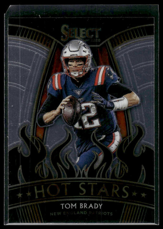 2020 Panini Select #HS2 Tom Brady Hot Stars