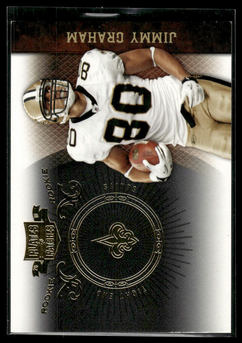 2010 Panini Plates & Patches #152 Jimmy Graham Gold #/50
