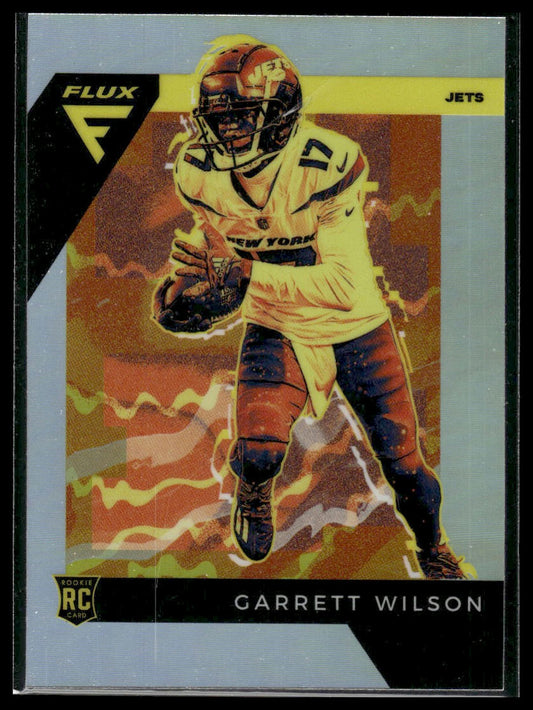 2022 Panini Chronicles #FX-9 Garrett Wilson Flux Rookies Silver