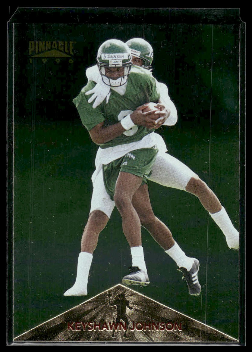 1996 Pinnacle #161 Keyshawn Johnson Foil