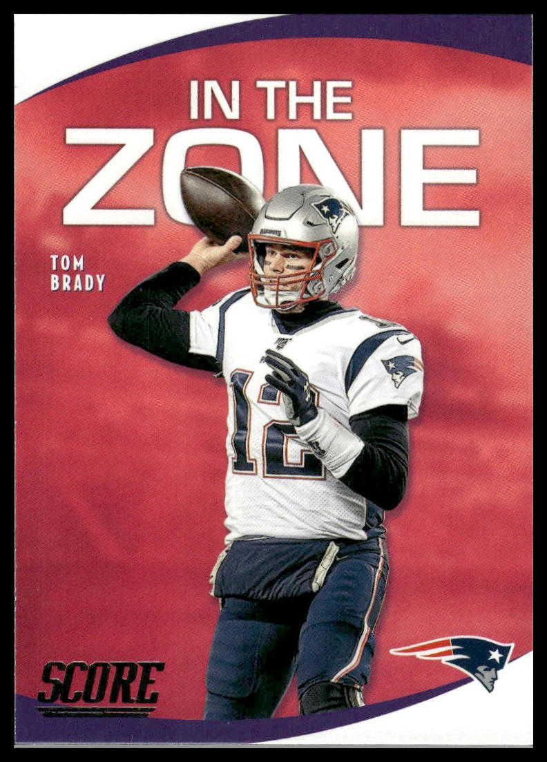 2020 Score #IZ-TB Tom Brady In the Zone