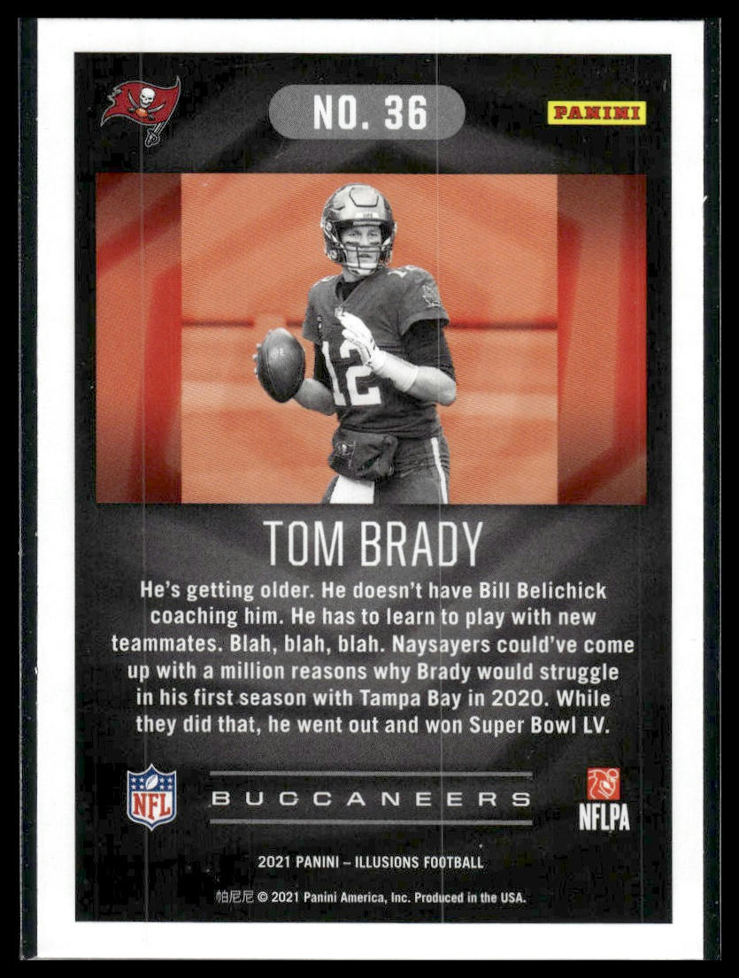2021 Panini Illusions #36 Tom Brady Retail