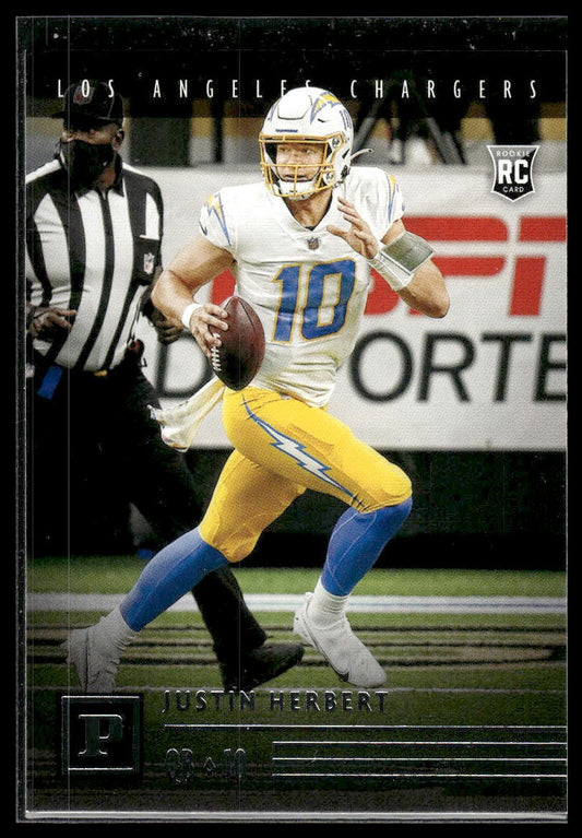 2020 Panini Chronicles #PA-3 Justin Herbert Panini
