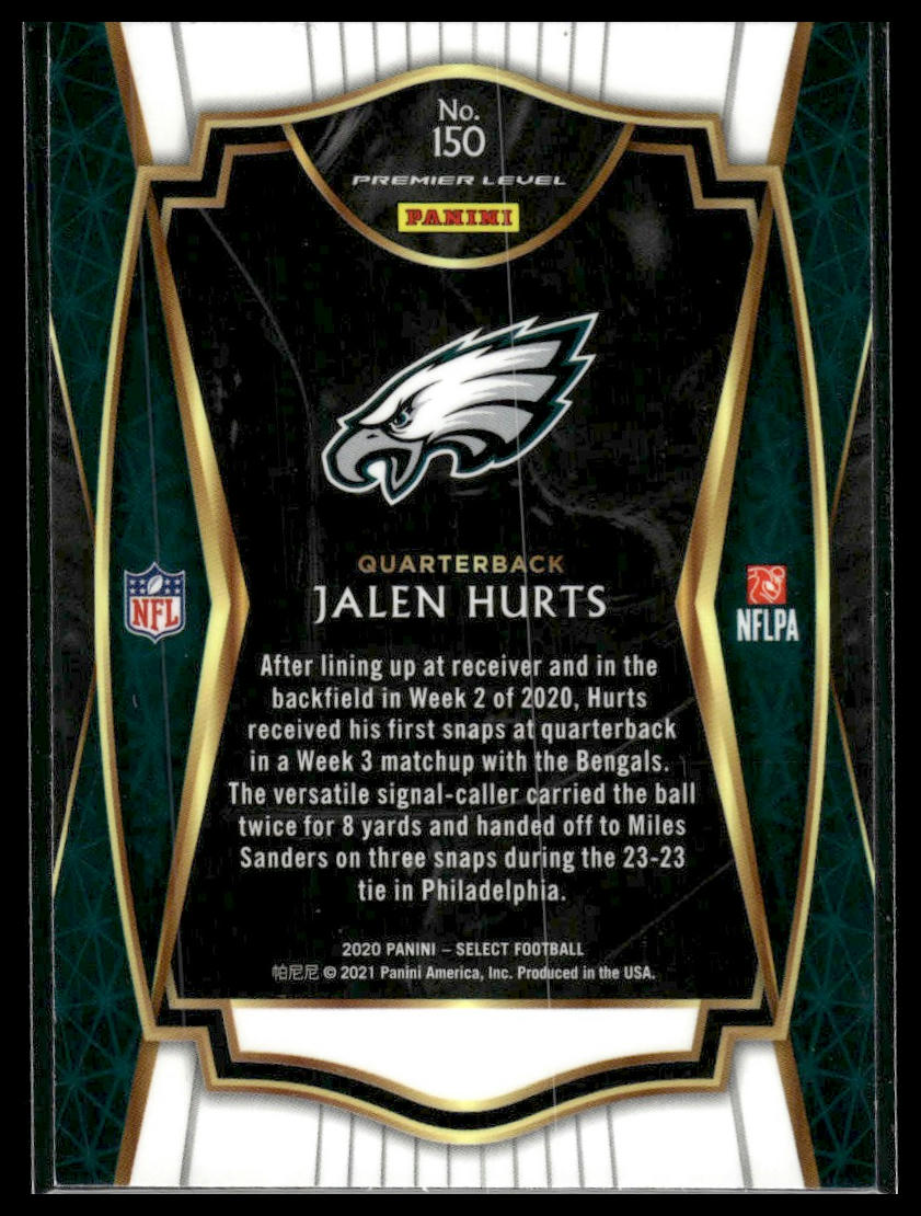 2020 Panini Select #150 Jalen Hurts