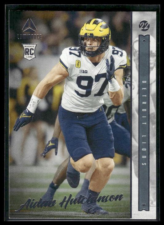 2022 Panini Luminance #134 Aidan Hutchinson