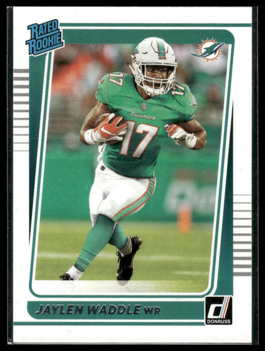 2021 Donruss #263 Jaylen Waddle