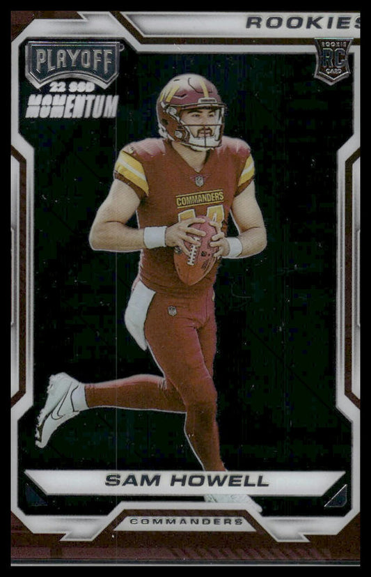 2022 Panini Chronicles #PMR-5 Sam Howell Playoff Momentum Rookies