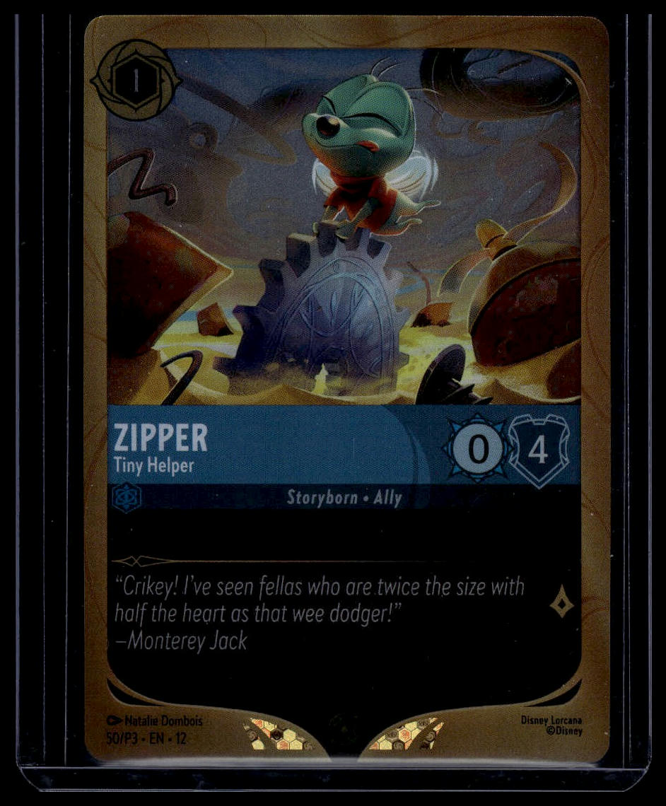 Disney Lorcana Promo Cards #50 Zipper
