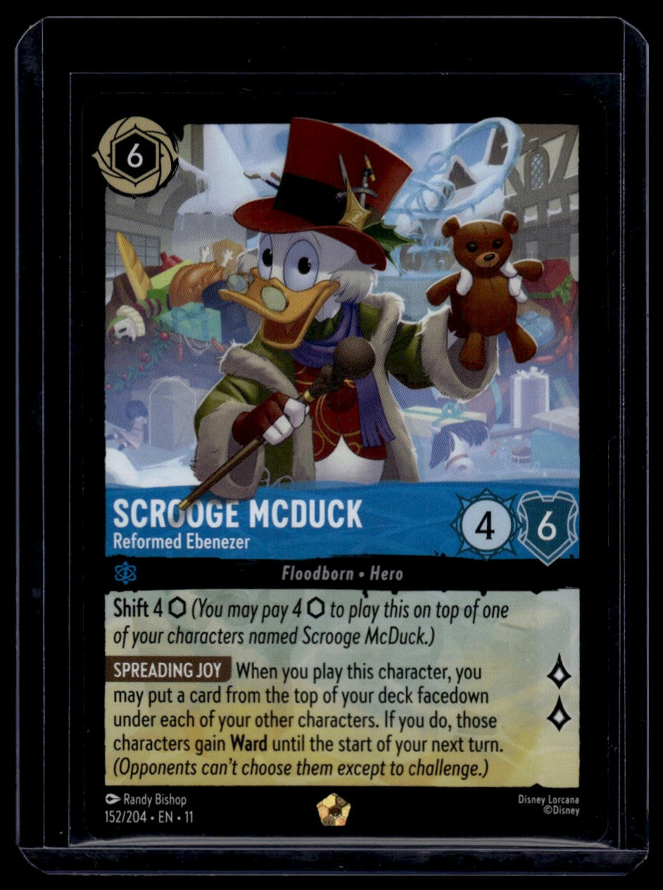 Winterspell #152/204 Scrooge McDuck